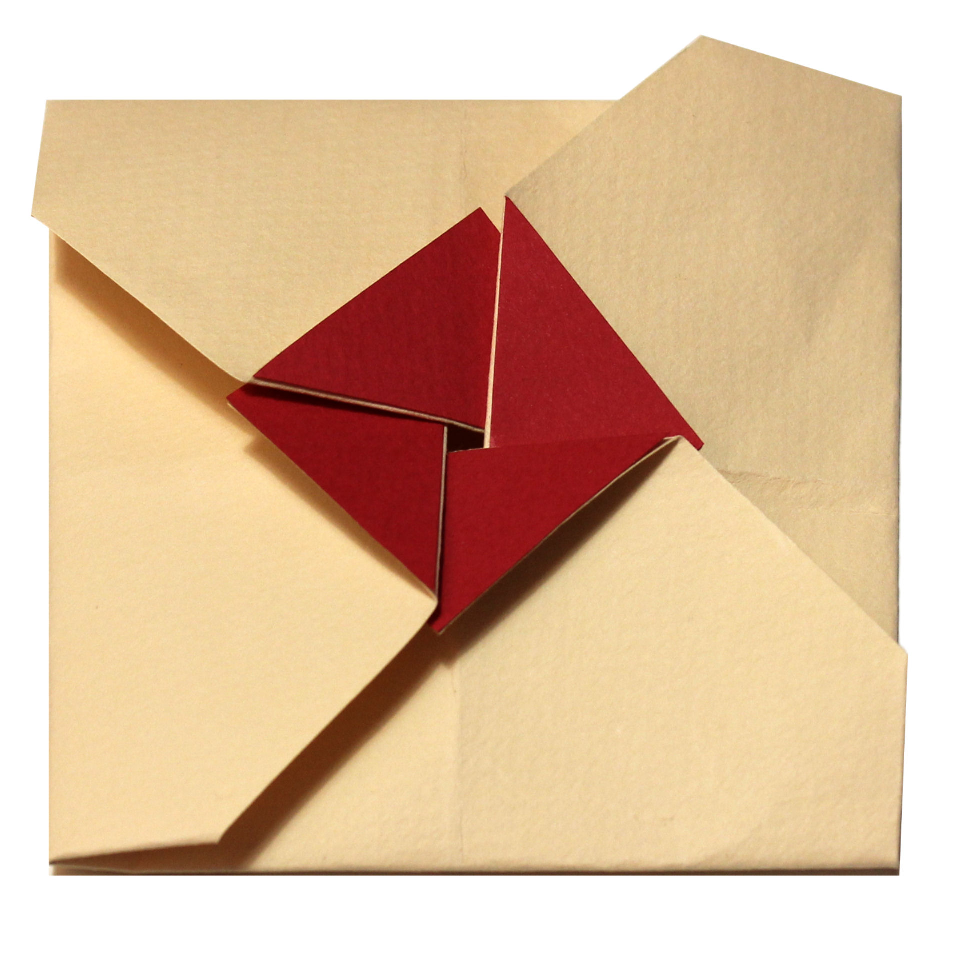 Busta origami quadrata - Nozzeggiando
