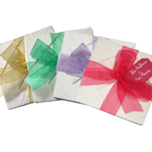 Partecipazione origami colori portfolio